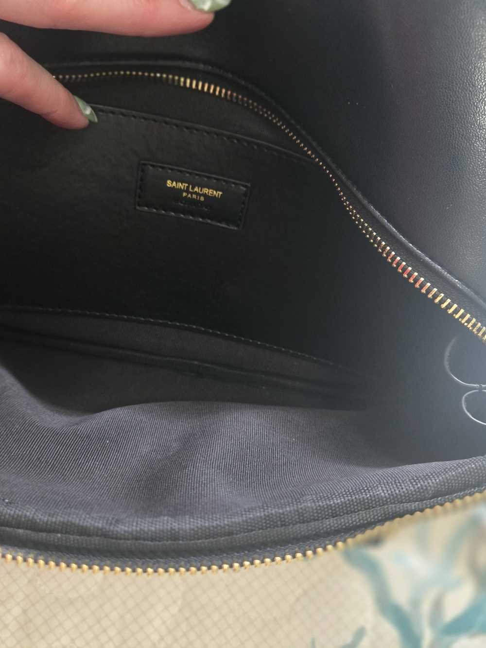 Yves Saint Laurent Black Leather Camera Bag - Picture 5 of 8